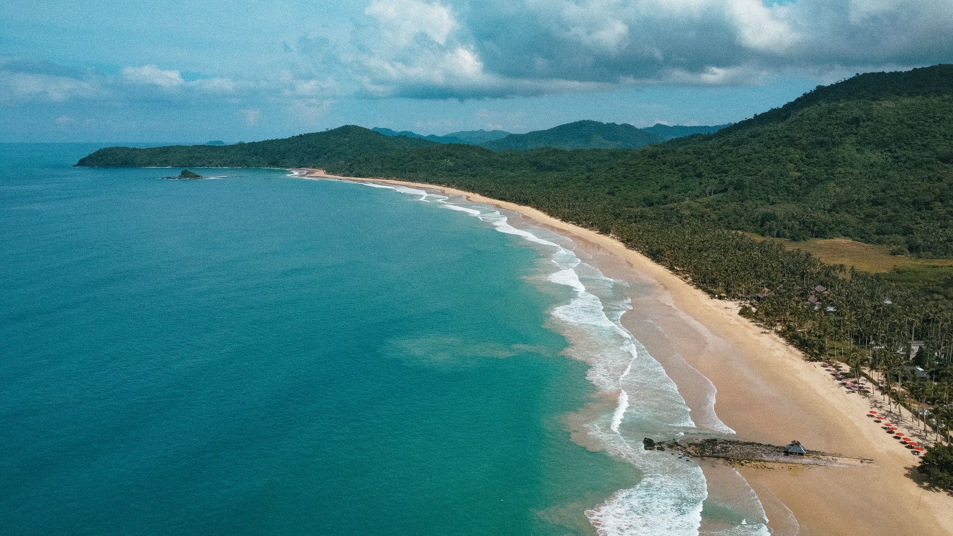 Praia de Nacpan